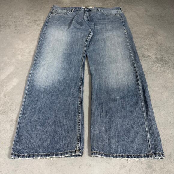 Levi’s 569 Loose Straight Light Wash Denim Jeans - Size: 36x32 - Picture 2 of 10